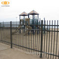 powder coating security picket top steel fence